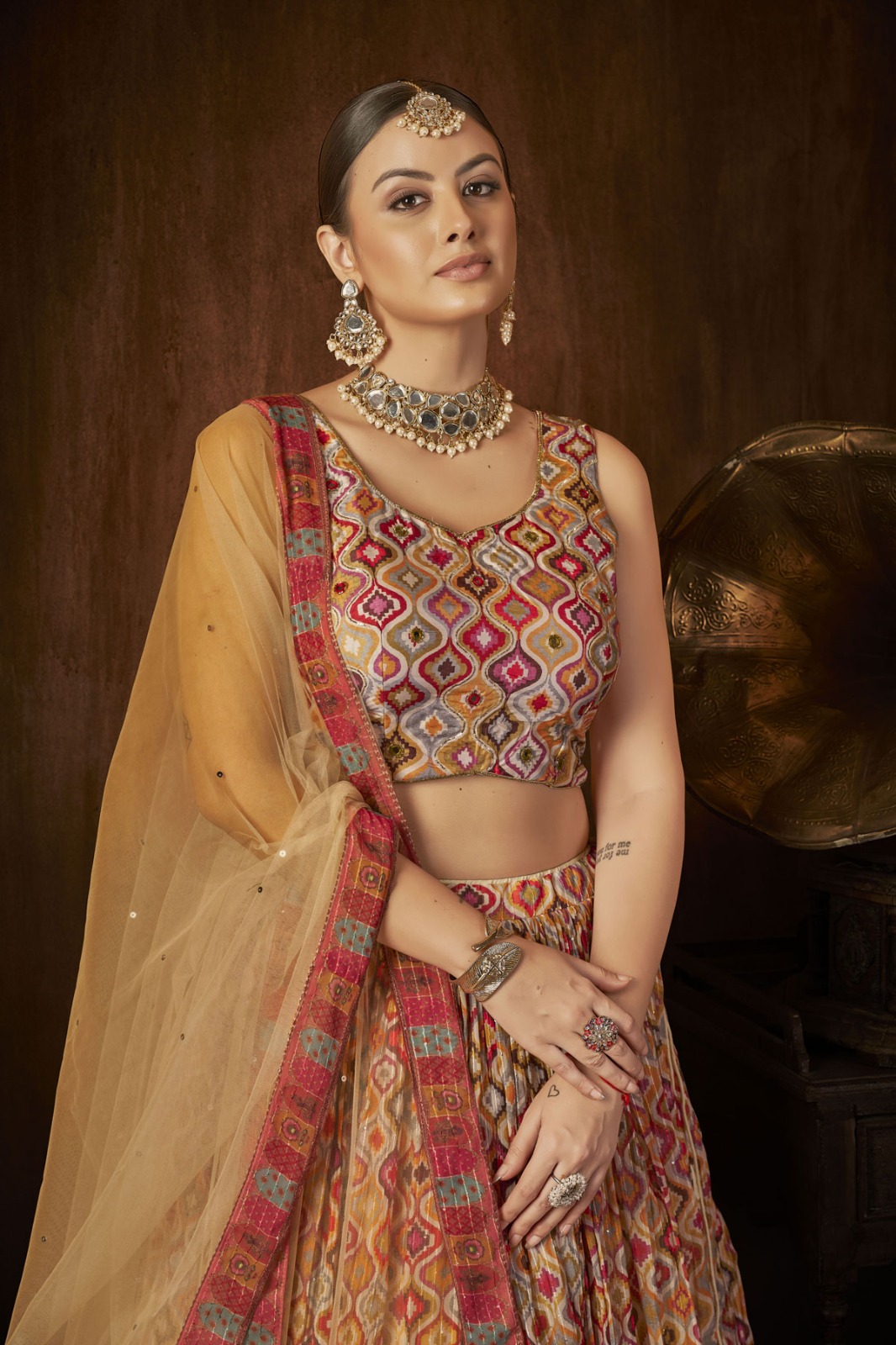 stylishta Aakrut vol 2 georgette innovative look lehenga catalog