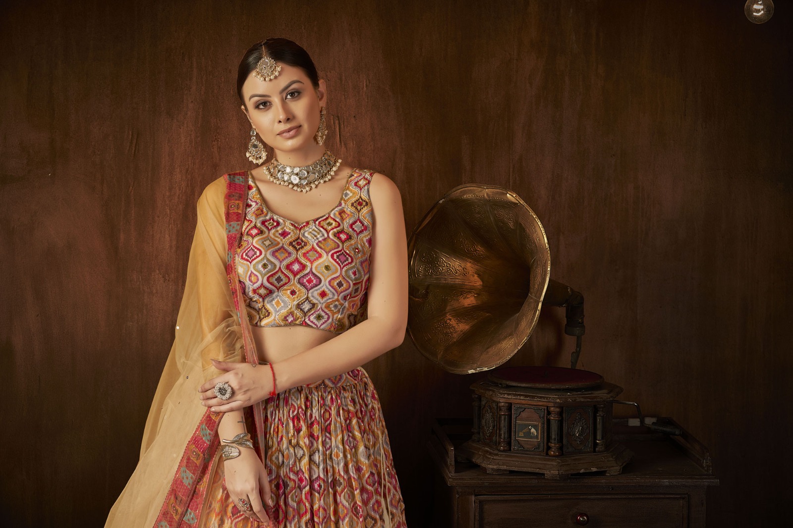 stylishta Aakrut vol 2 georgette innovative look lehenga catalog