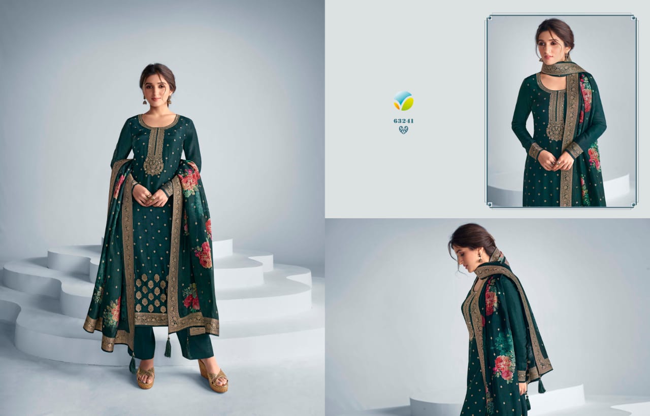 vinay fashion kaseesh zareena vol 6 dola jacouard innovative look salwar suit catalog