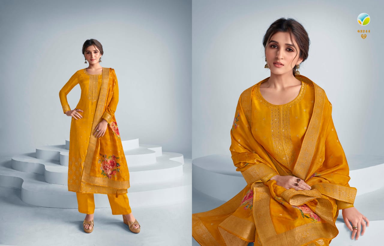 vinay fashion kaseesh zareena vol 6 dola jacouard innovative look salwar suit catalog