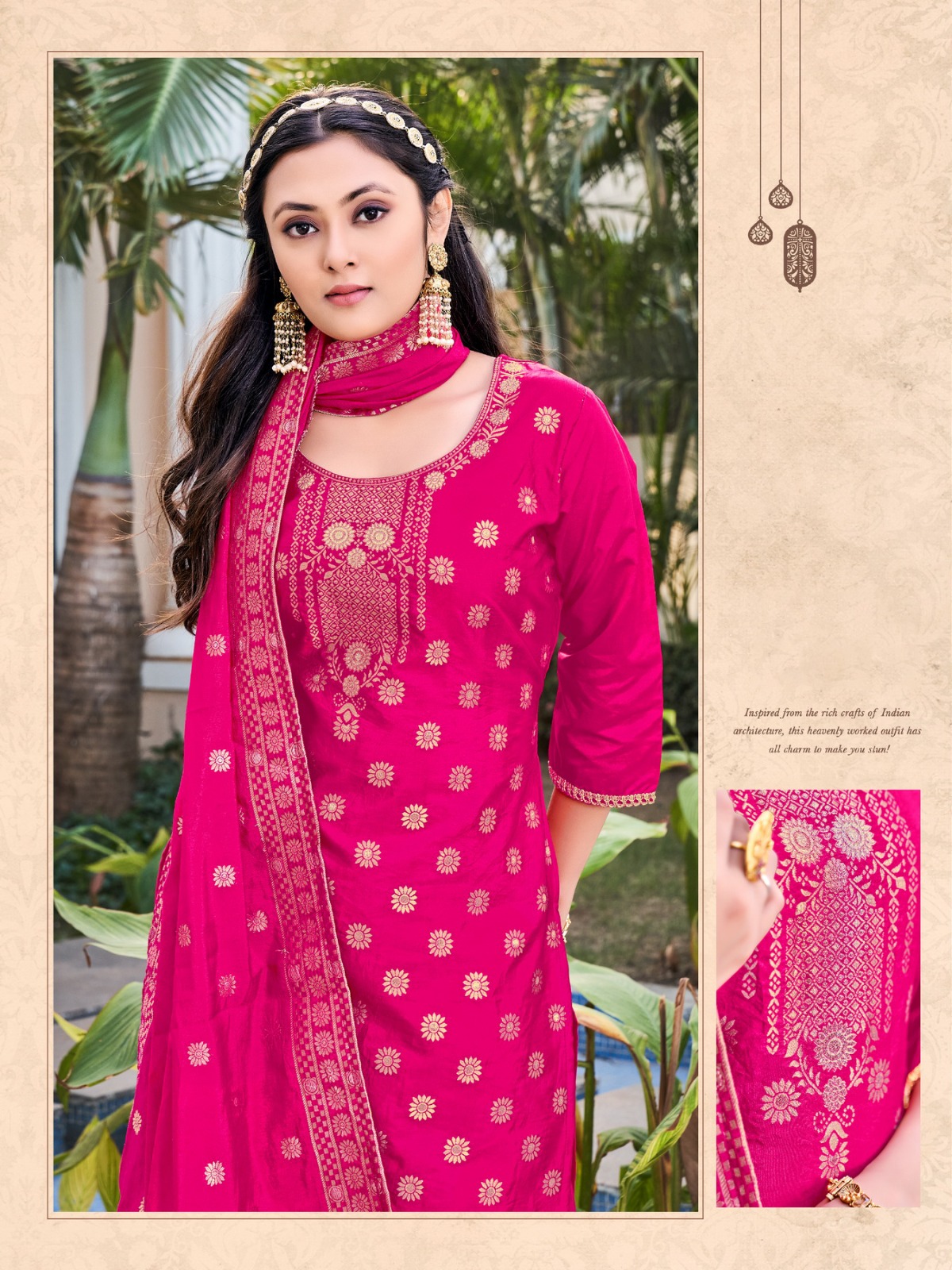 vitara fashion mastani viscose new and modern style top  pent with dupatta catalog