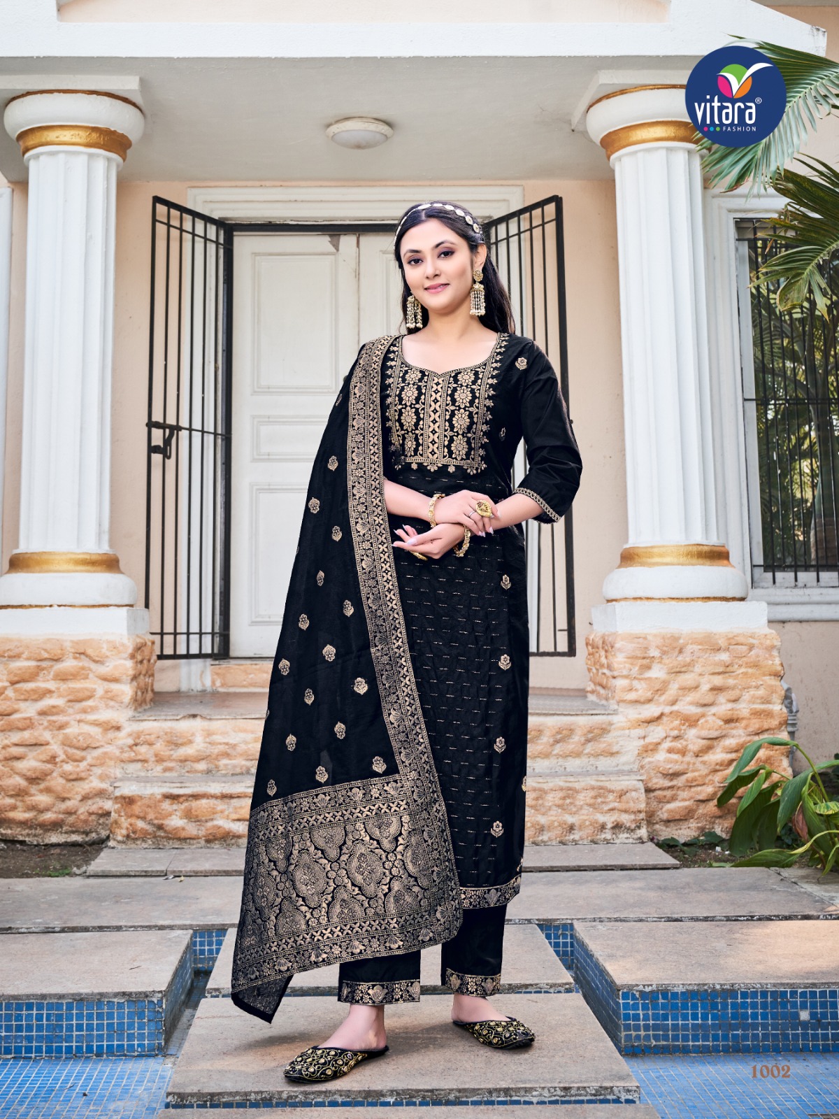 vitara fashion mastani viscose new and modern style top  pent with dupatta catalog