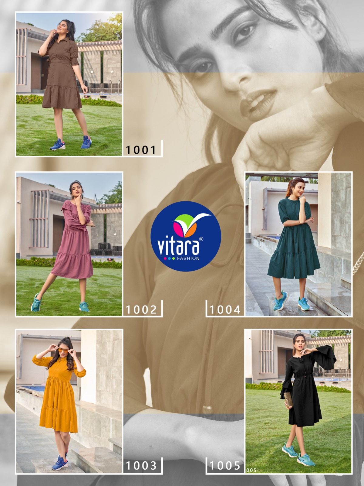 vitara fashion mazelo bsy decent look kurti catalog