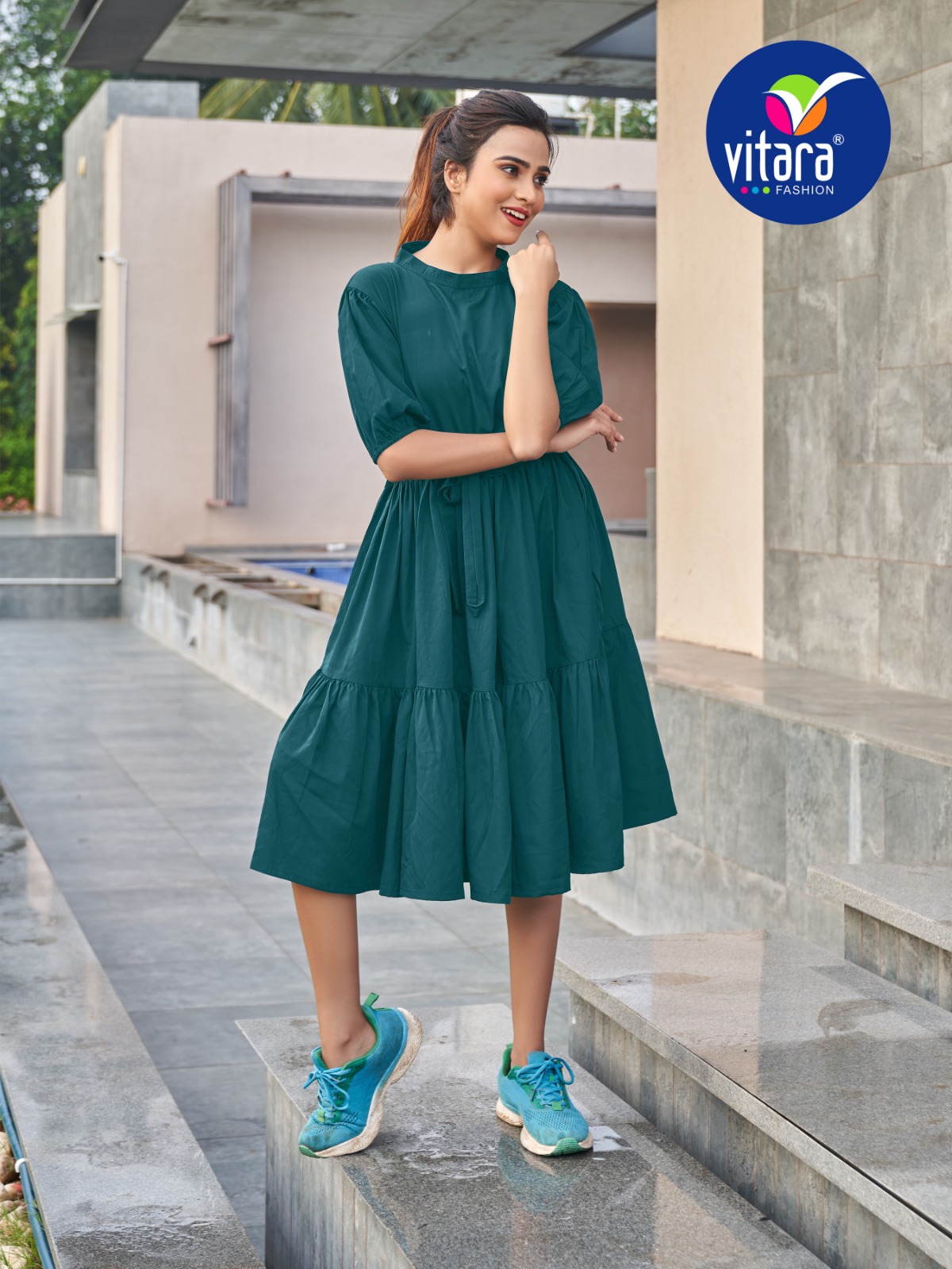 vitara fashion mazelo bsy decent look kurti catalog