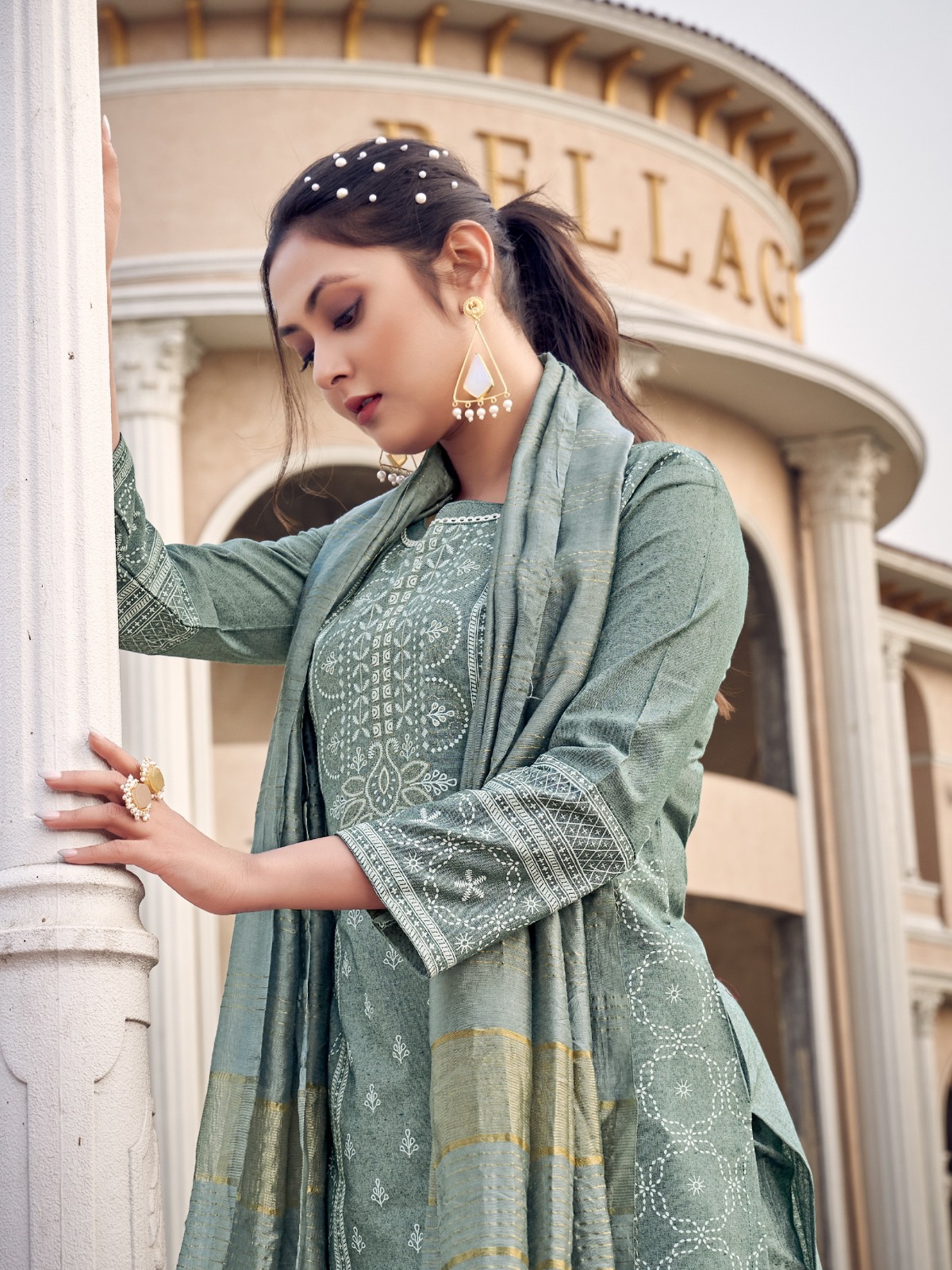 vitara fashion roman 2 viscose elegant look top with dupatta catalog