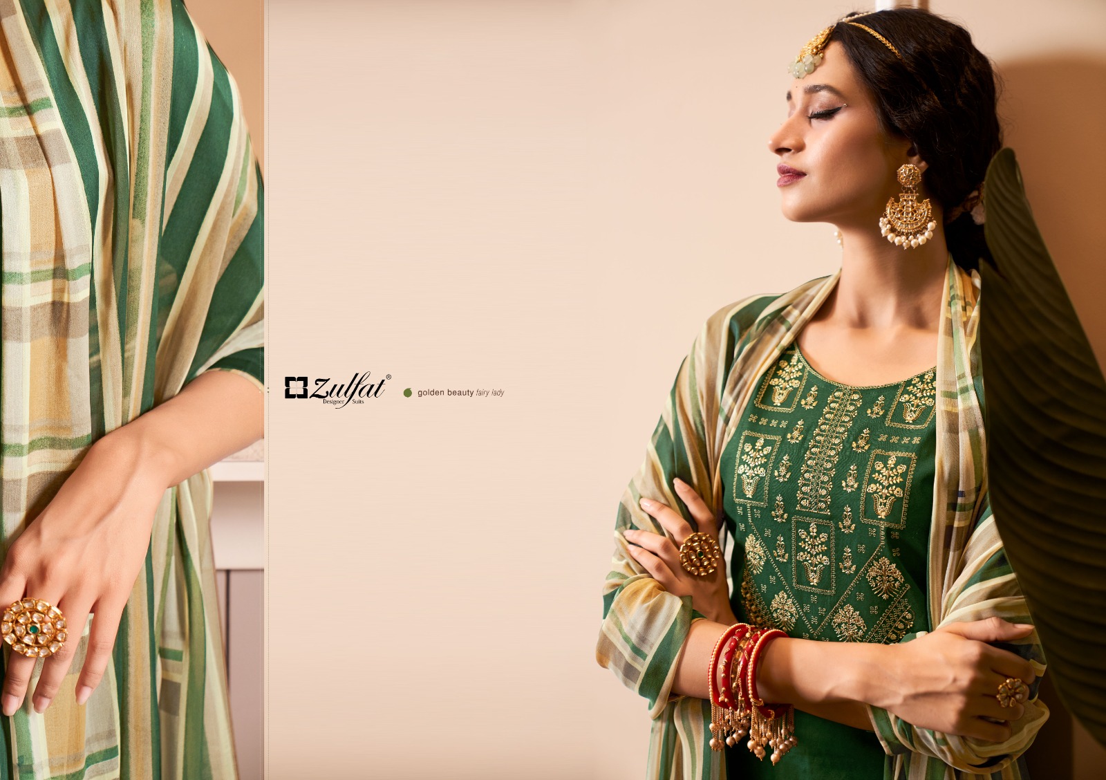 zulfat designer suit mohak jam cotton grace ful look salwar suit catalog