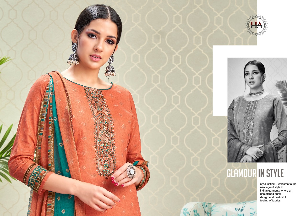 alok suit harshit fashion naureen Cambric cotton attrective print salwar suit catalog