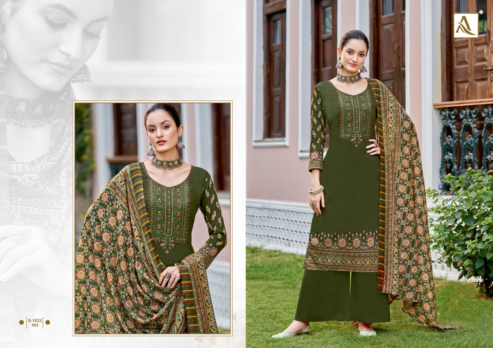 alok suit zam cotton gorgeous look salwar suit catalog