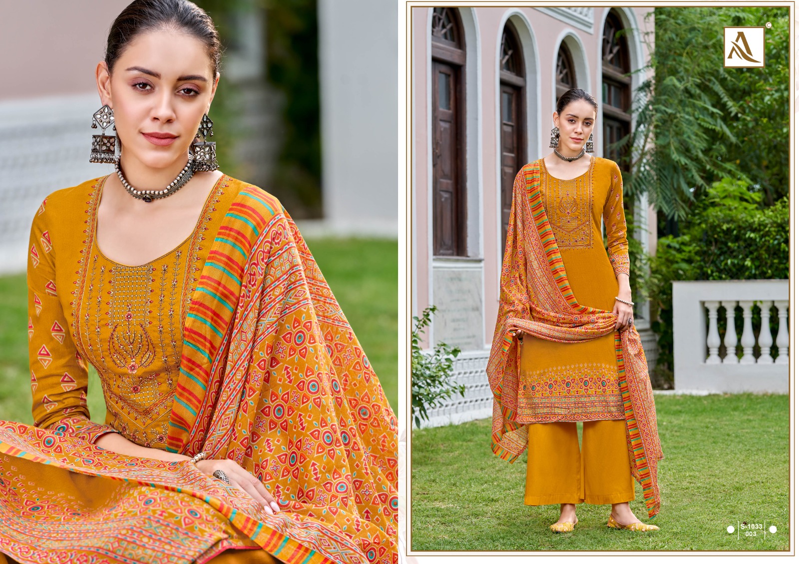 alok suit zam cotton gorgeous look salwar suit catalog