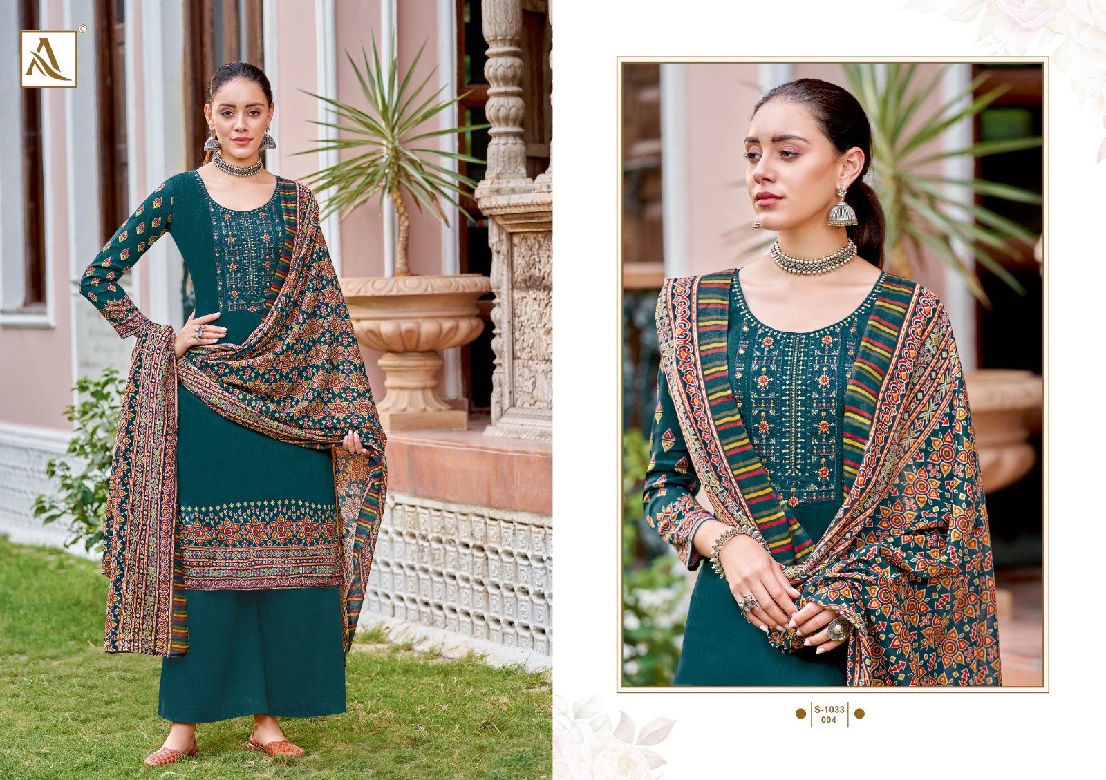 alok suit zam cotton gorgeous look salwar suit catalog