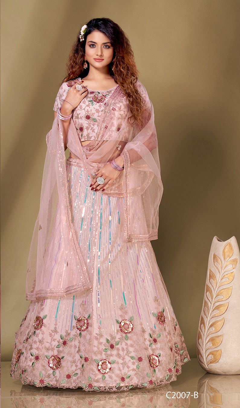 amoha trendz c 2007 fancy gorgeous look lehngha catalog