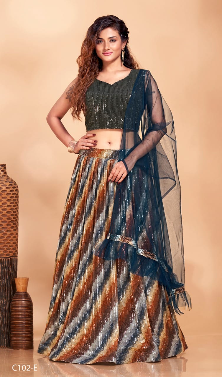 amoha trendz d no c 102  elegant imported crop top catalog