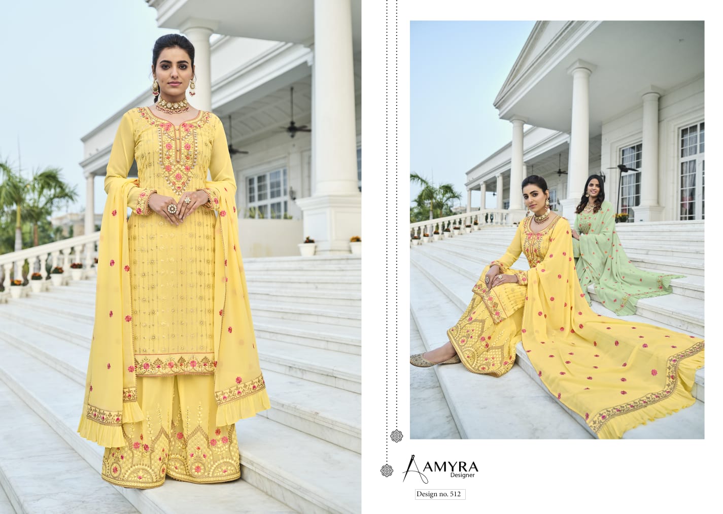 amyra designer sofiya vol 3 georgett innovative look salwar suit catalog