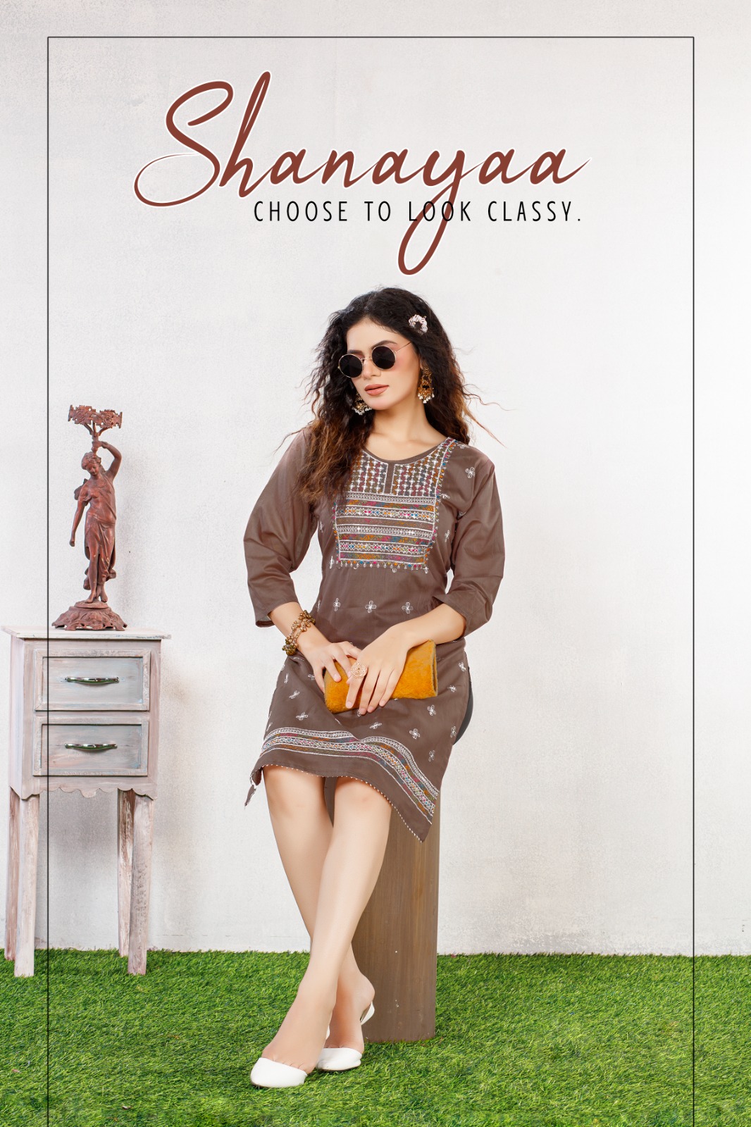 Banwery Fashion shanayaa chanderi silk new and modern style kurti catalog