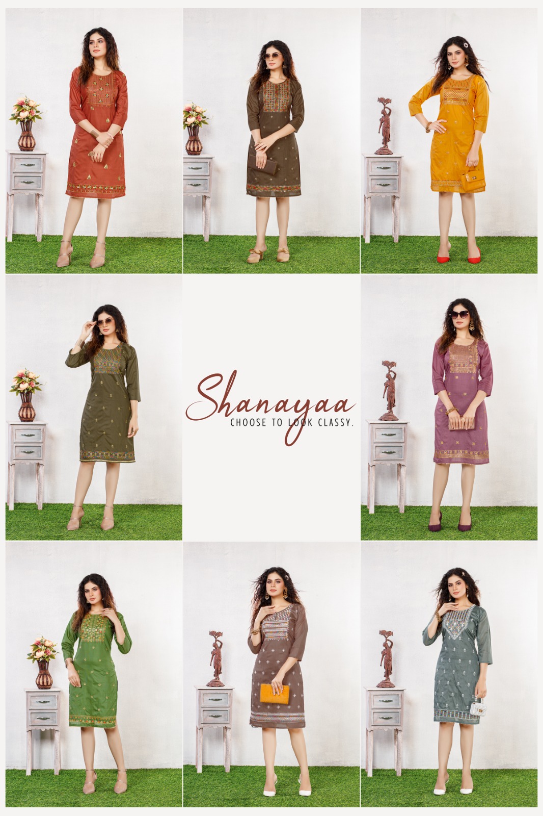 Banwery Fashion shanayaa chanderi silk new and modern style kurti catalog