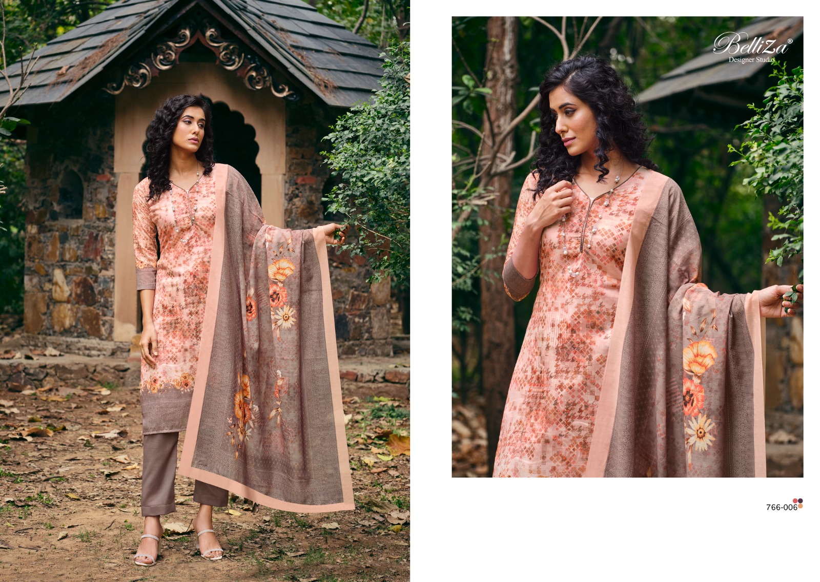 belliza designer studio chunari cotton exclusive  printed salwar suit catalog