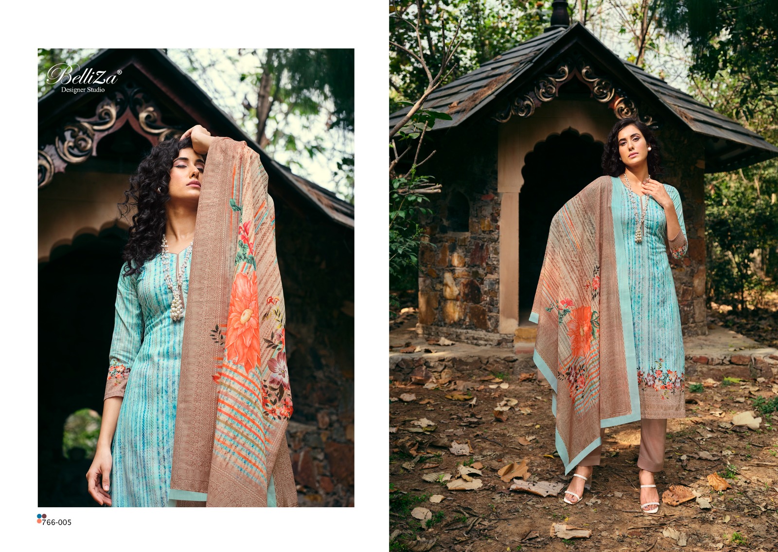 belliza designer studio chunari cotton exclusive  printed salwar suit catalog