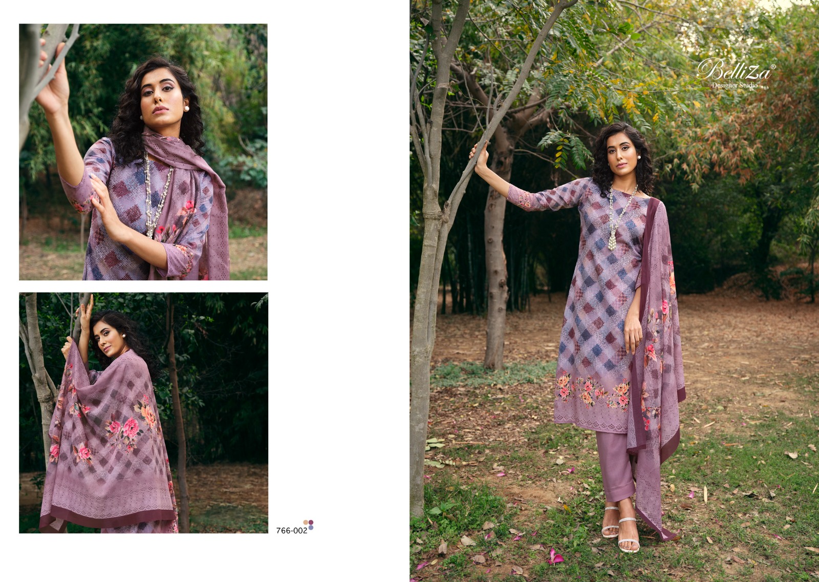 belliza designer studio chunari cotton exclusive  printed salwar suit catalog