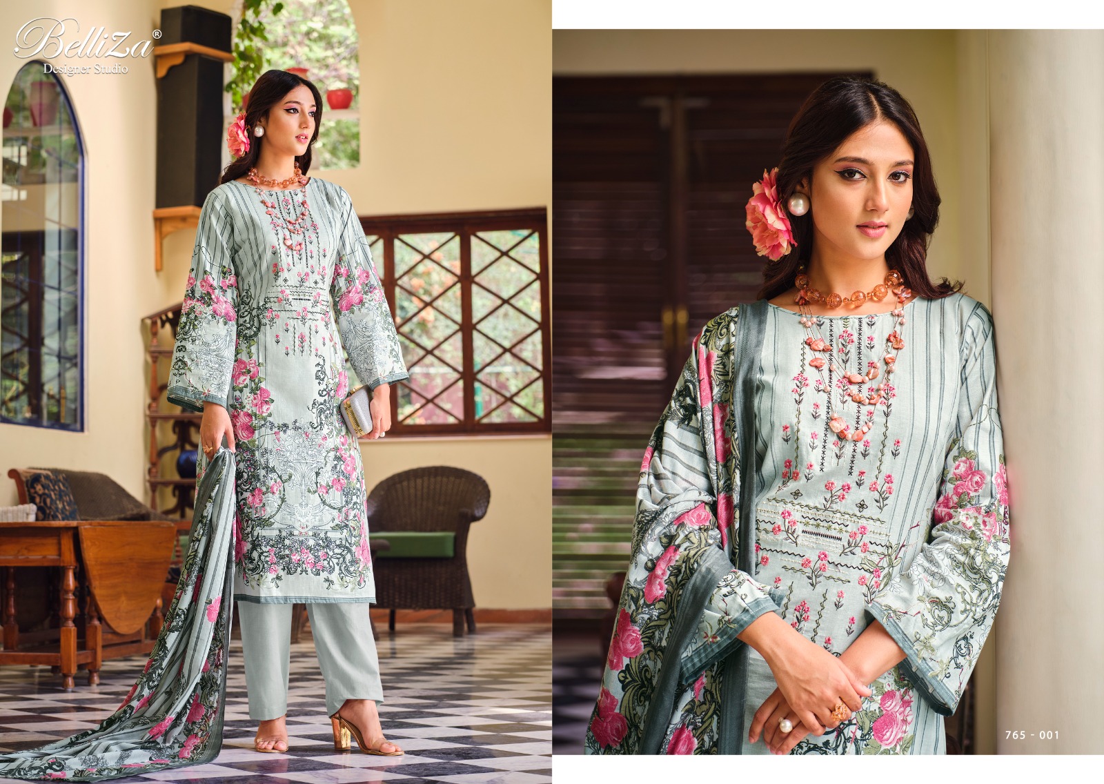 belliza designer studio naira vol 2 cotton exclusive  printed salwar suit catalog