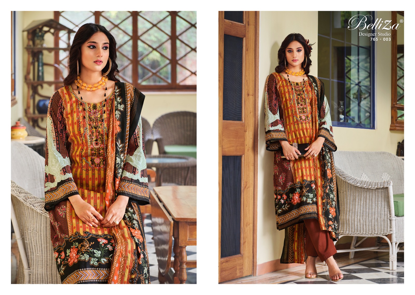 belliza designer studio naira vol 2 cotton exclusive  printed salwar suit catalog