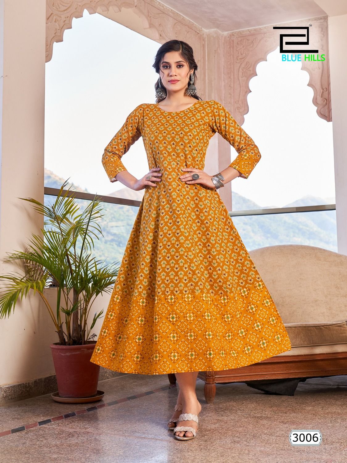 blue hills rani vol 3 cotton exclusive print kurti catalog