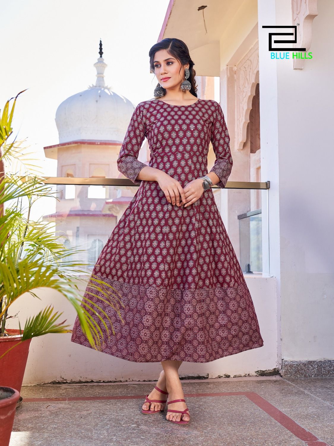 blue hills rani vol 3 cotton exclusive print kurti catalog