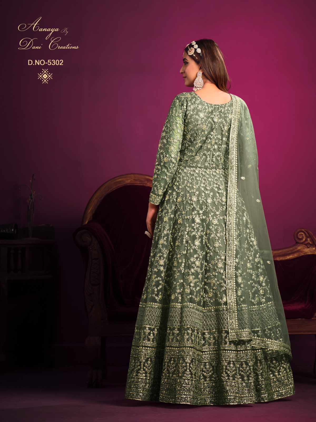 dani aanaya 5300 series vol 153 net catchy look salwar suit catalog