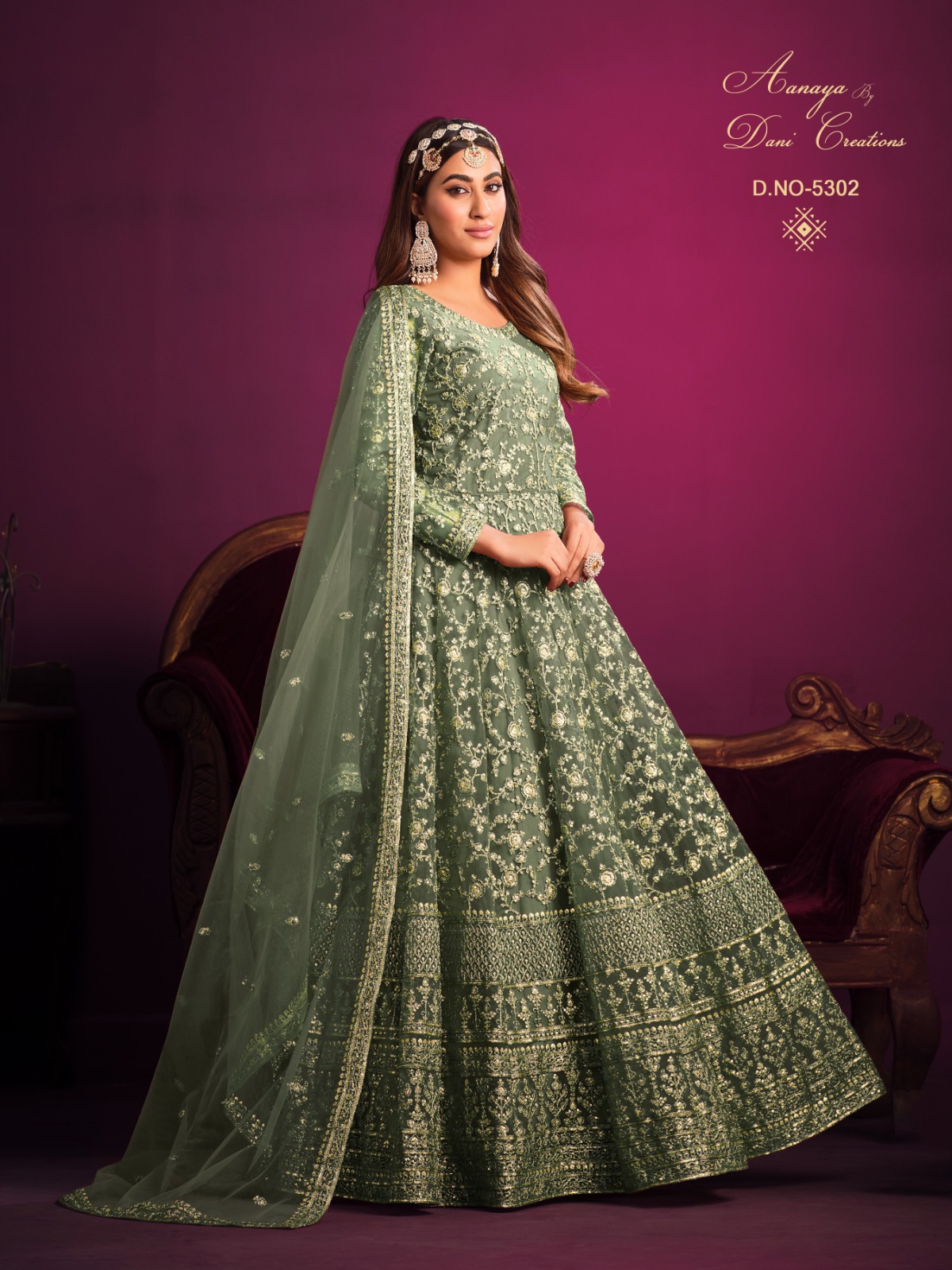 dani aanaya 5300 series vol 153 net catchy look salwar suit catalog