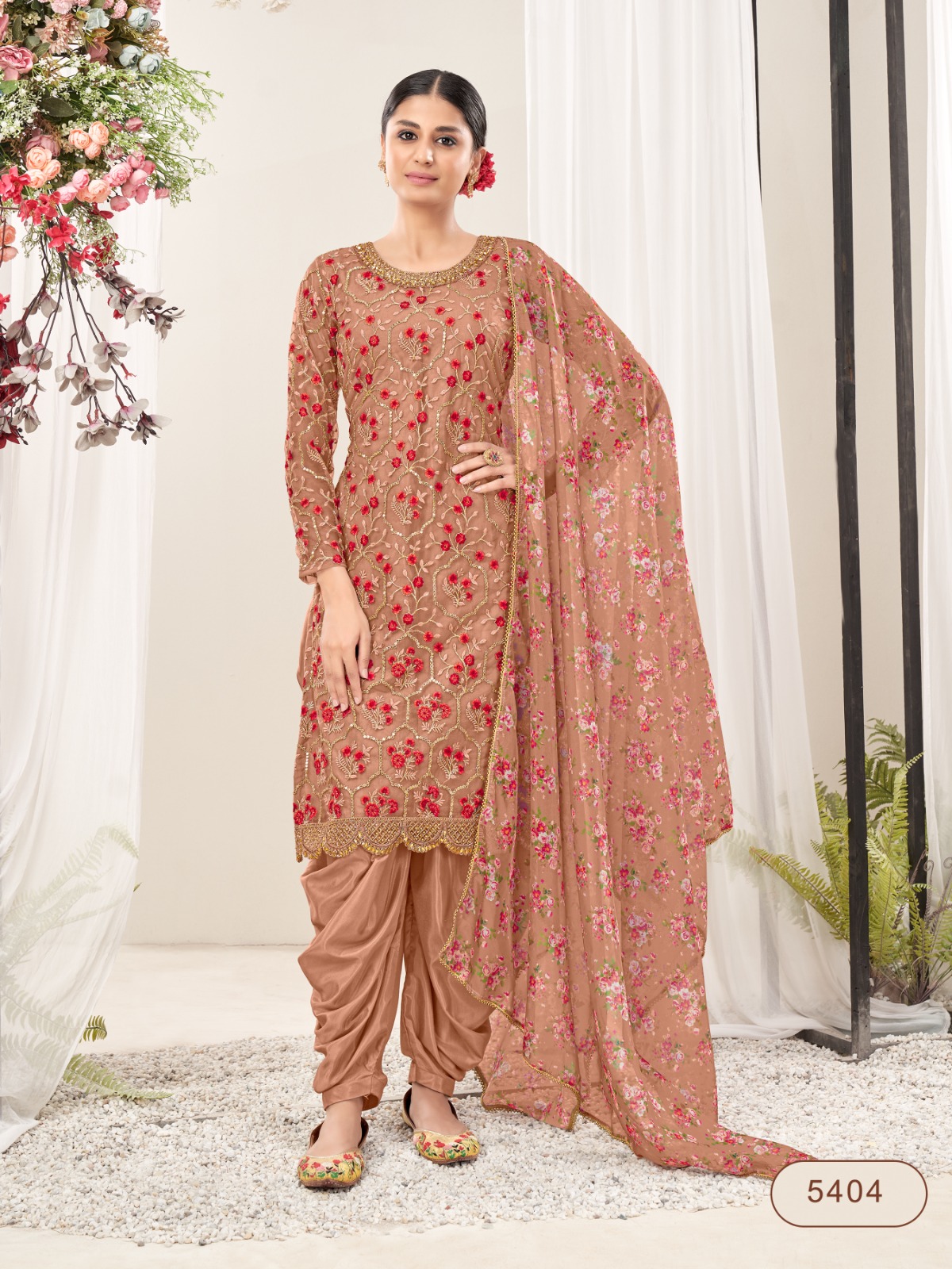 dani aanaya 5400 series vol 154 net attractive look salwar suit catalog