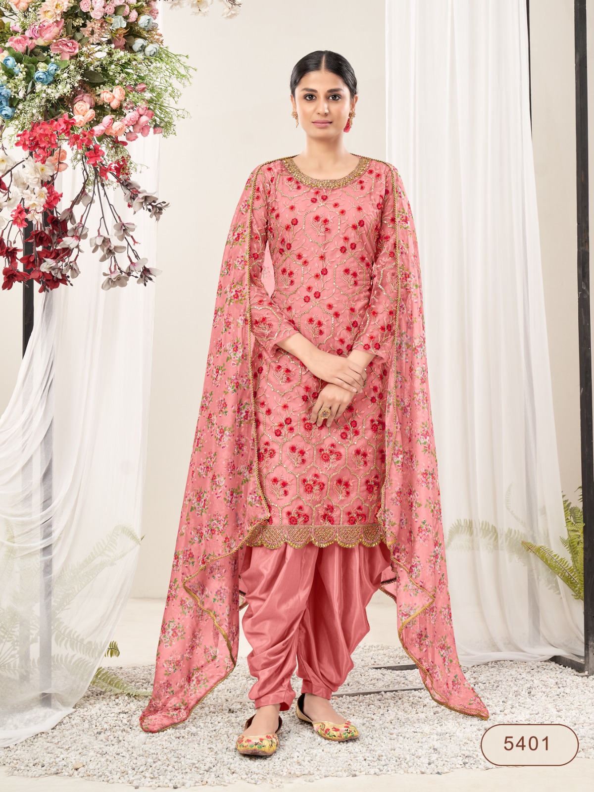 dani aanaya 5400 series vol 154 net attractive look salwar suit catalog