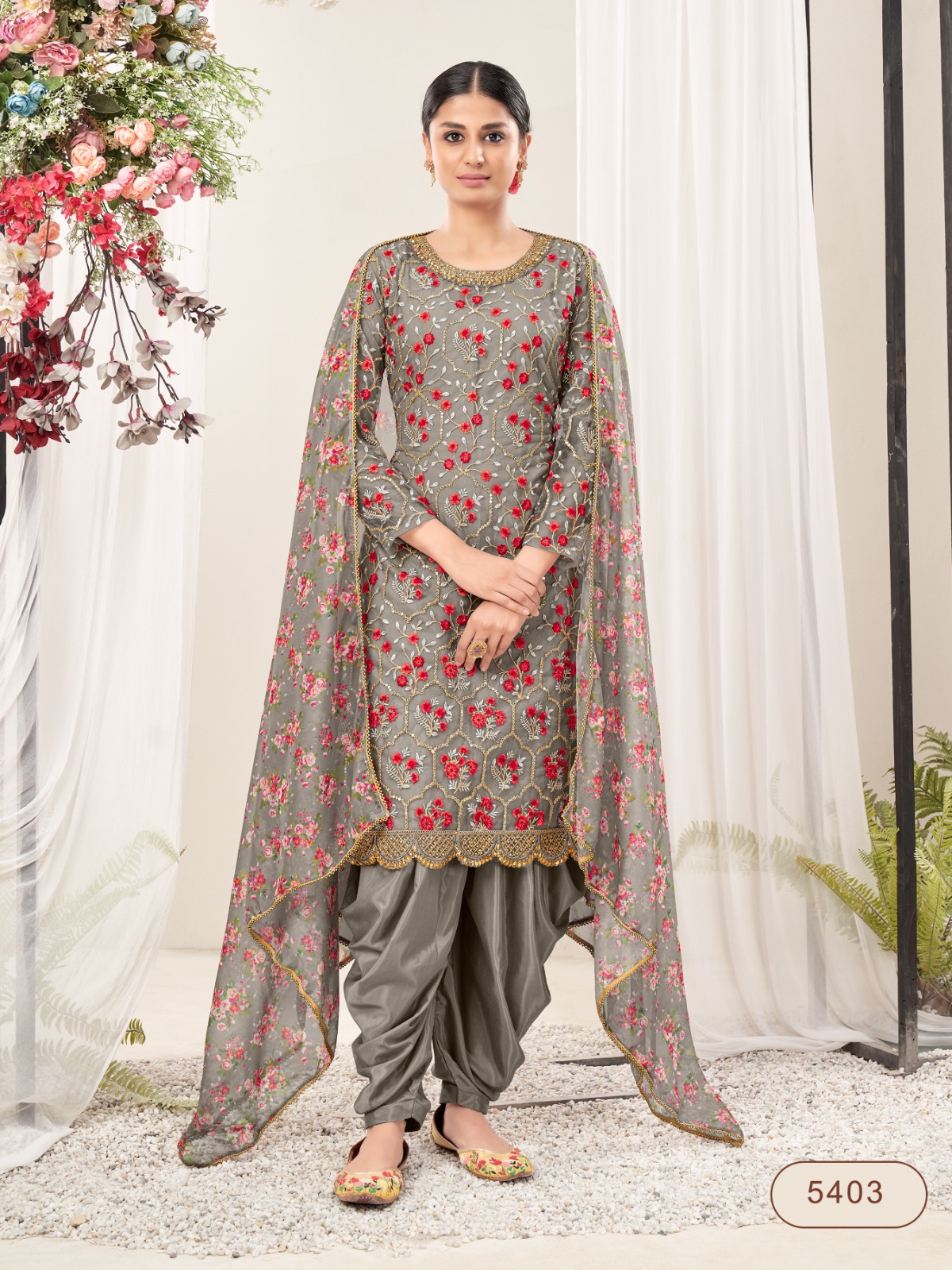 dani aanaya 5400 series vol 154 net attractive look salwar suit catalog