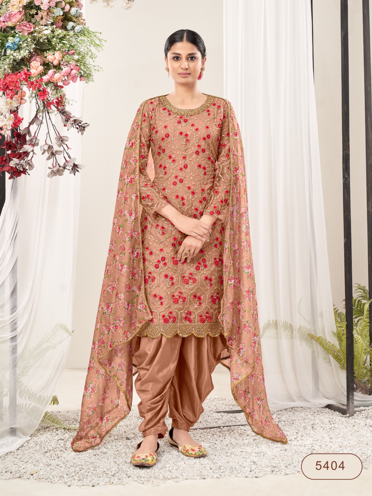 dani aanaya 5400 series vol 154 net attractive look salwar suit catalog