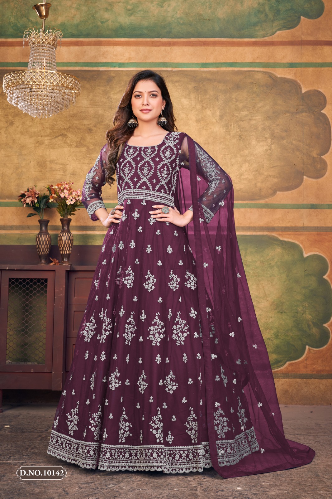 dani Anjubaa Vol 14 net catchy look salwar suit catalog