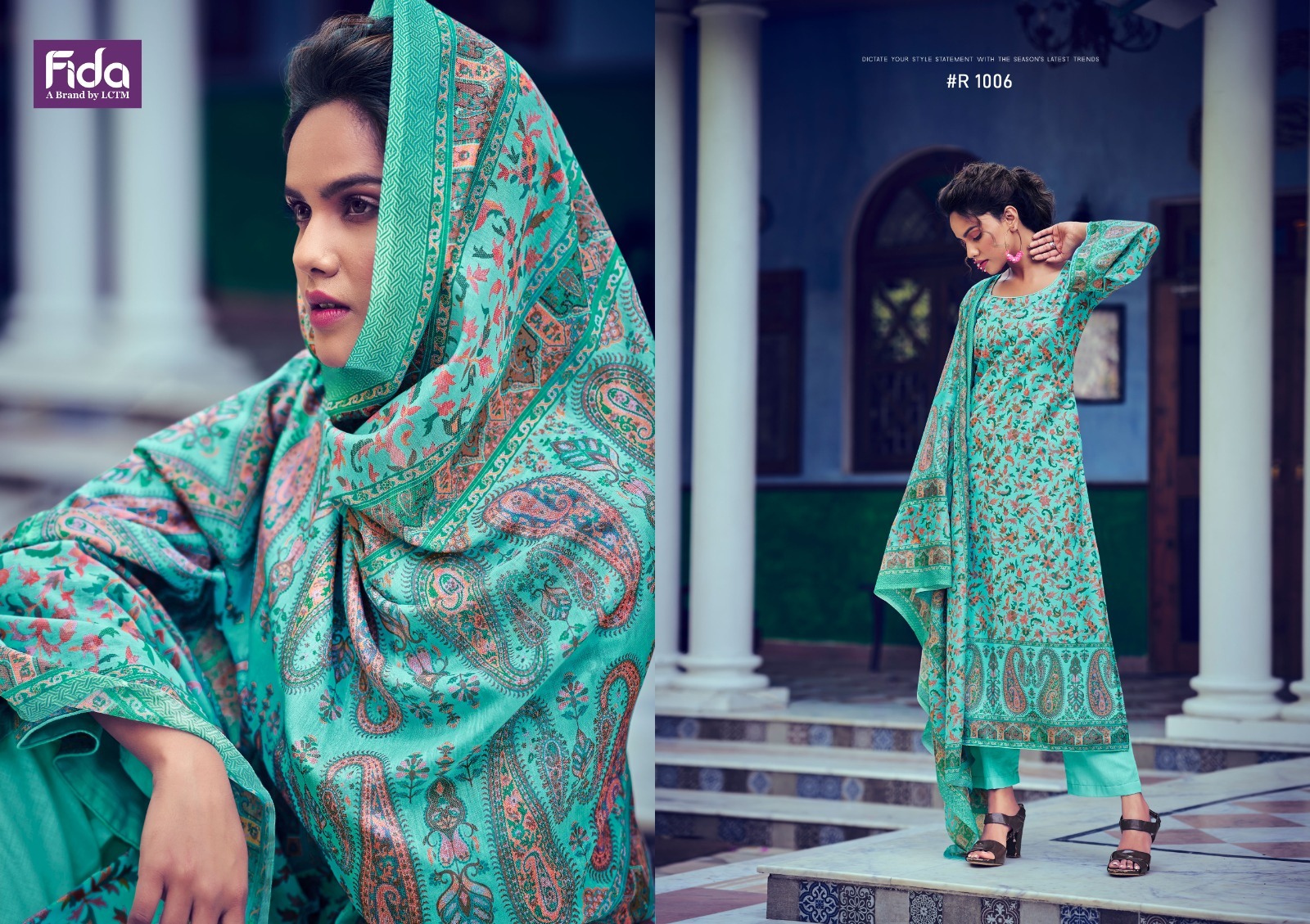 fida rahat cotton exclusive print salwar suit catalog