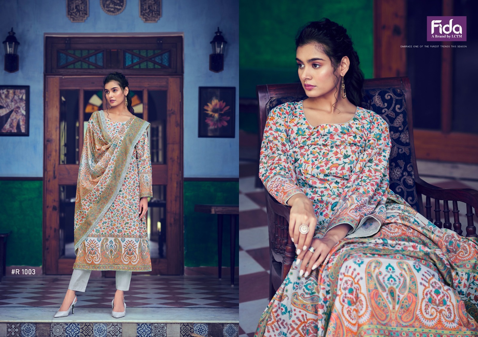 fida rahat cotton exclusive print salwar suit catalog