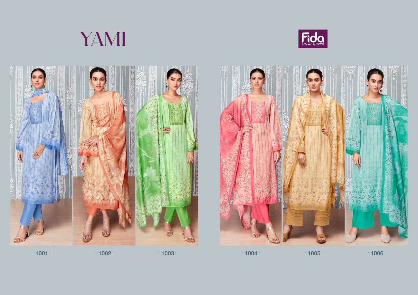 fida yami cotton decent look salwar suit catalog