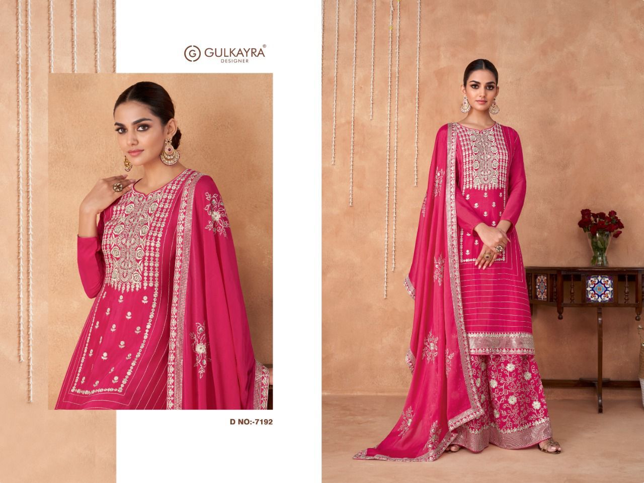 gulkayra designer Izhaar georgette festive look salwar suit catalog