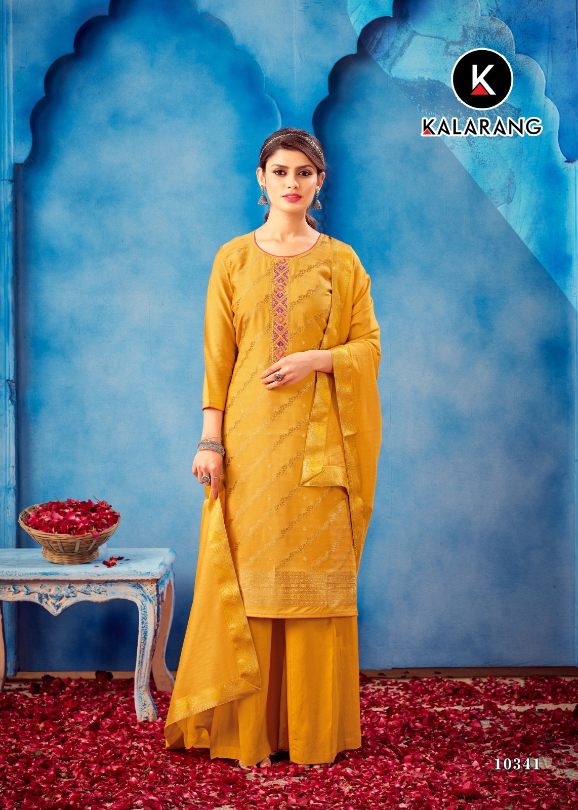 kalarang amoha muslin elegant look salwar suit catalog