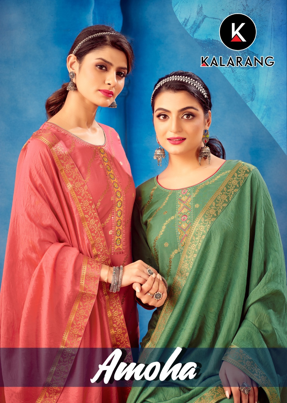 kalarang amoha muslin elegant look salwar suit catalog