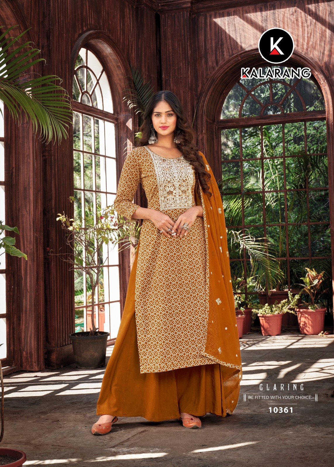 kalrang jeni rayon elegant salwar suit catalog