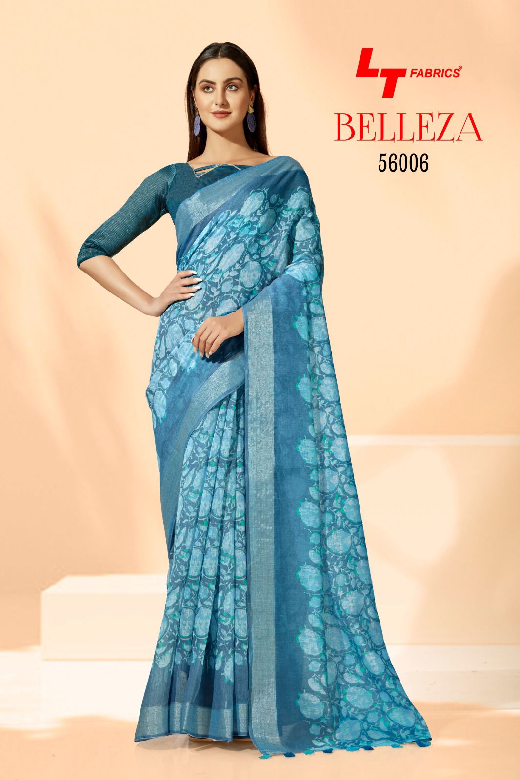 lt fashion belleza sonakshi patta attractive look saree catalog