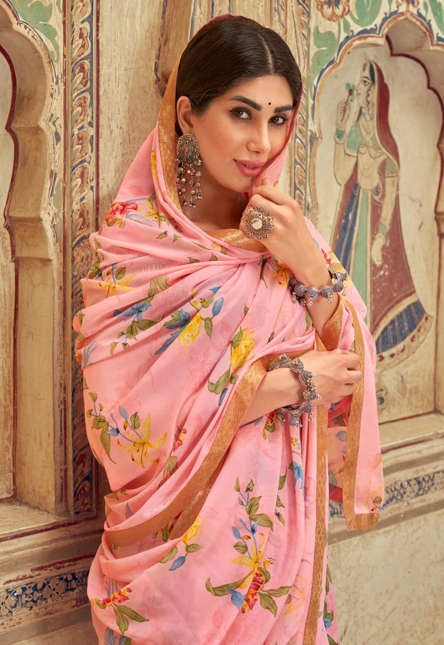 lt fashion sadhna micro decent look saree catalog