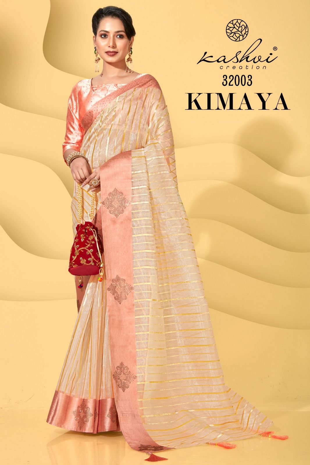 lt kashvi creation kimaya organza regal look saree catalog