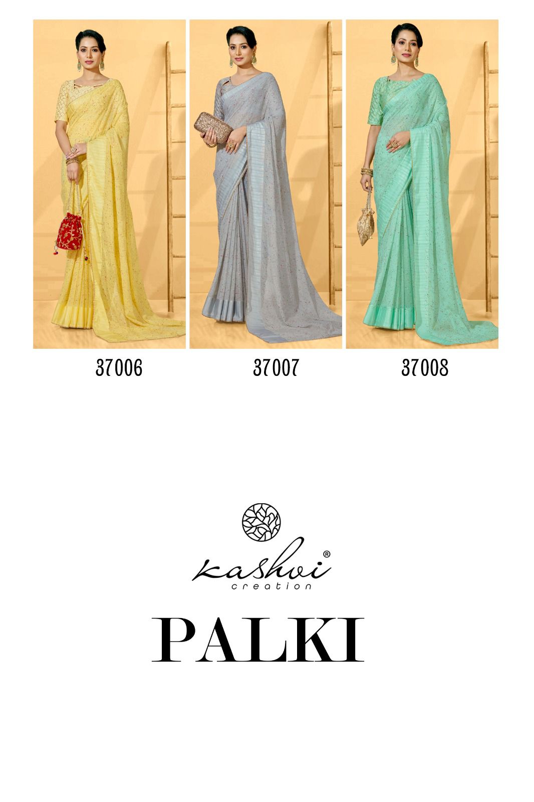 lt kashvi creation palki georgette exclusive print saree catalog