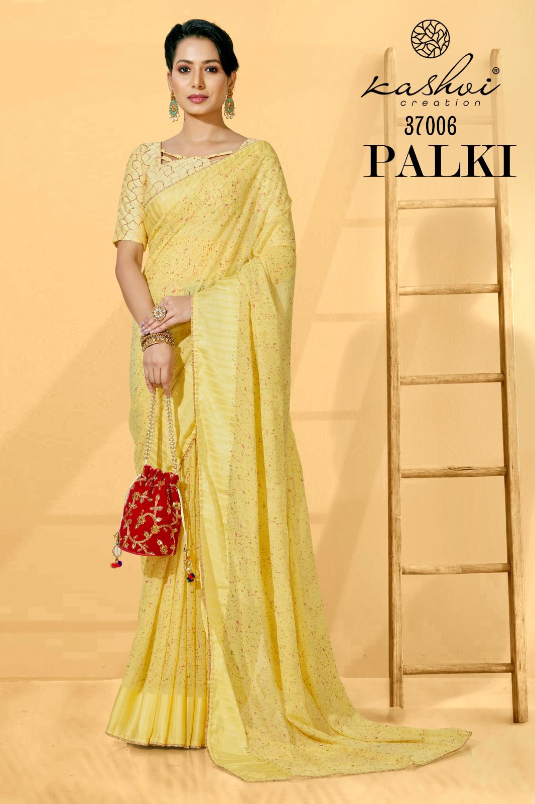 lt kashvi creation palki georgette exclusive print saree catalog