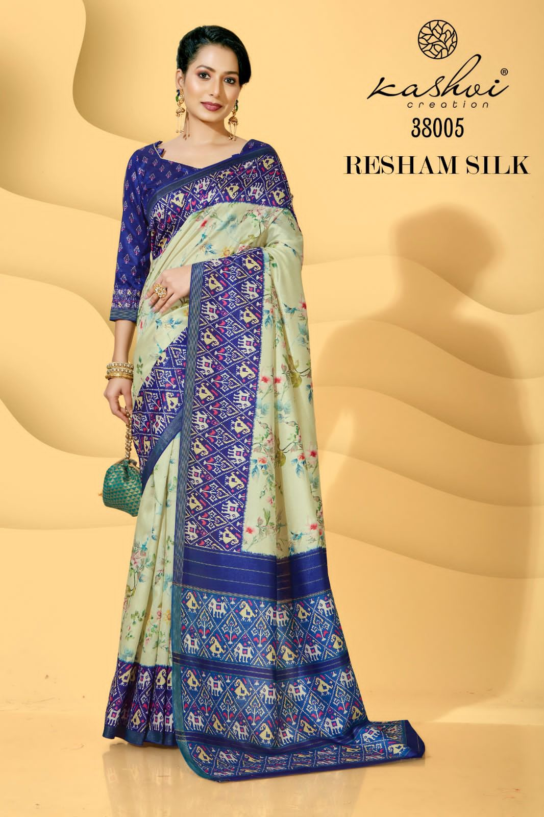 lt kashvi creation resham silk viscose elegant saree catalog