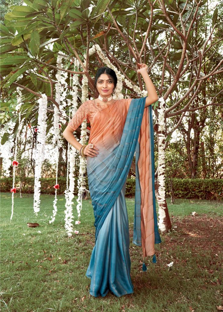 lt kashvi creation roohi satin elegant saree catalog