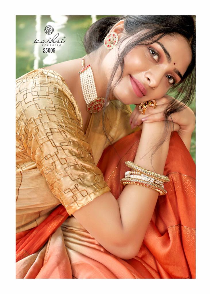 lt kashvi creation roohi satin elegant saree catalog