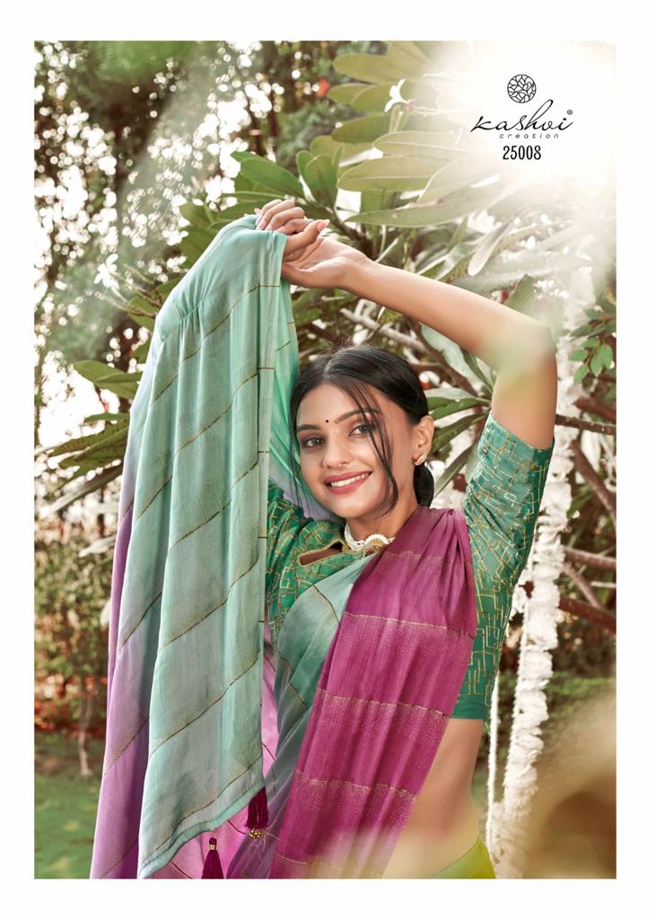 lt kashvi creation roohi satin elegant saree catalog