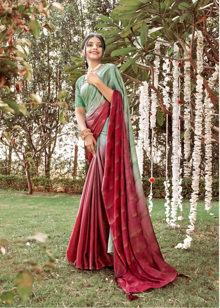 lt kashvi creation roohi satin elegant saree catalog